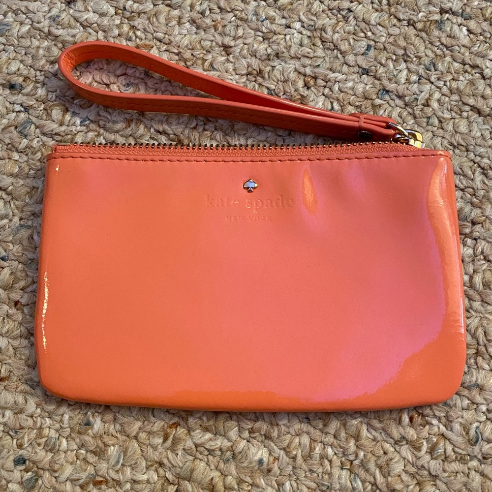 Kate Spade Coral Wristlet